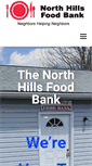 Mobile Screenshot of northhillsfoodbank.org